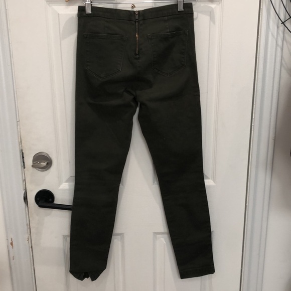 Jcrew green skinny Jean - Picture 5 of 6
